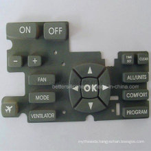 Elastic Silkscreen Silicone Rubber Keypad